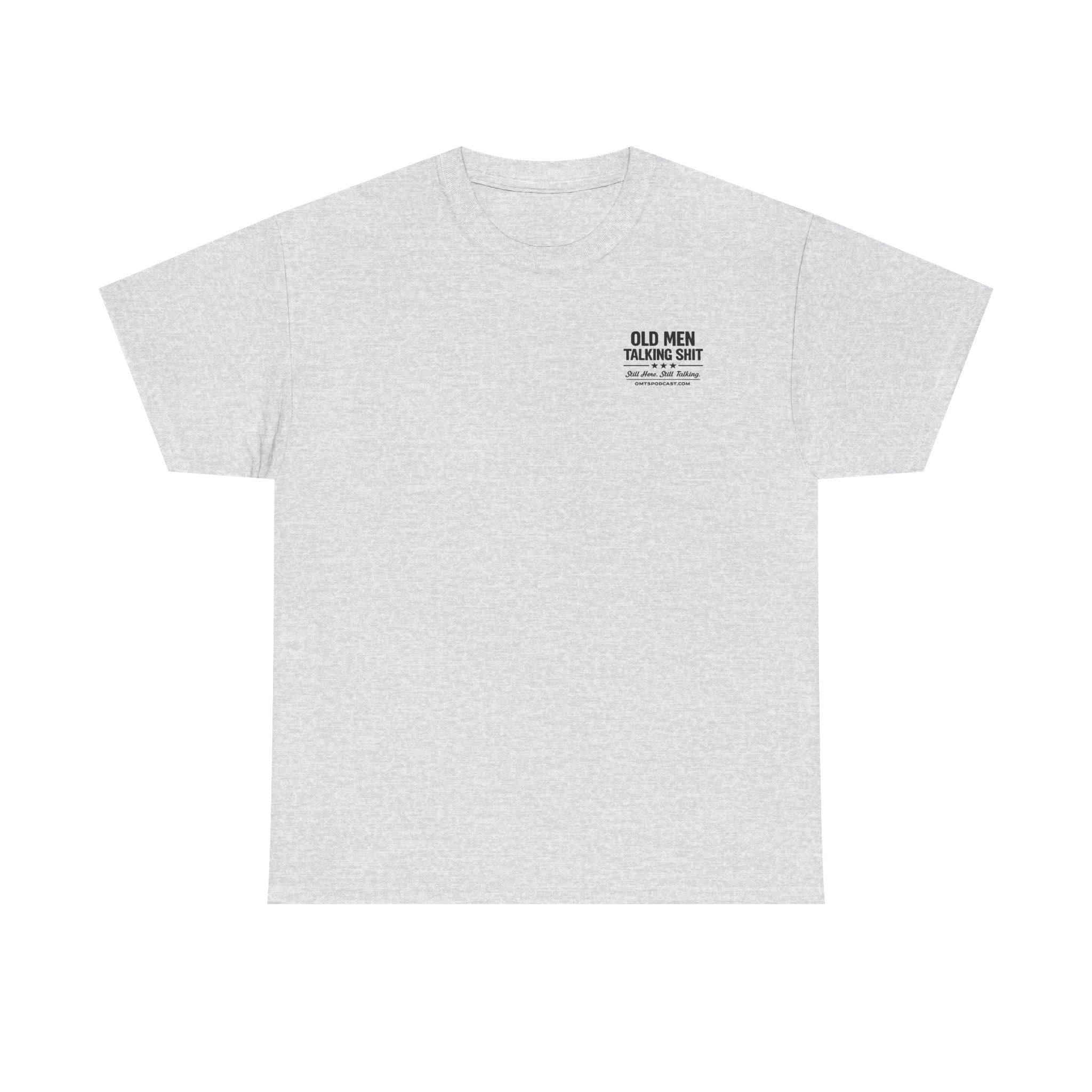 T-Shirt — "Old Men Talking Shit: No Filter No Apologies" Graphic Tee