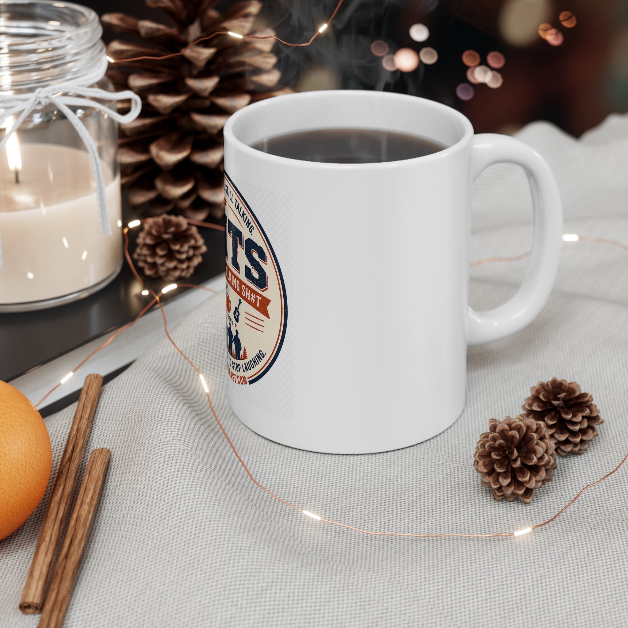 OMTS "Old Men Talking Sh!t" 11oz Coffee Mug — Podcast Fan Gift