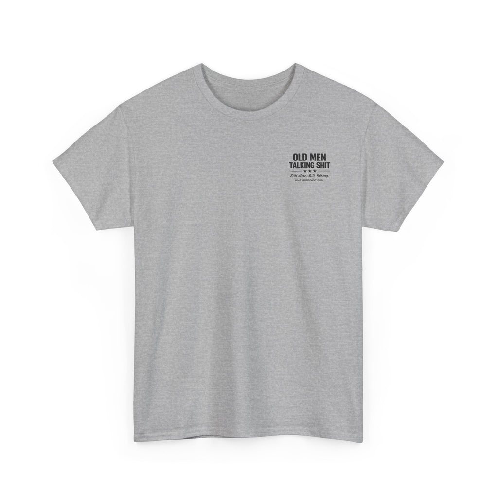 T-Shirt — "Old Men Talking Shit: No Filter No Apologies" Graphic Tee