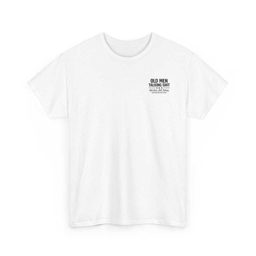T-Shirt — "Old Men Talking Shit: No Filter No Apologies" Graphic Tee