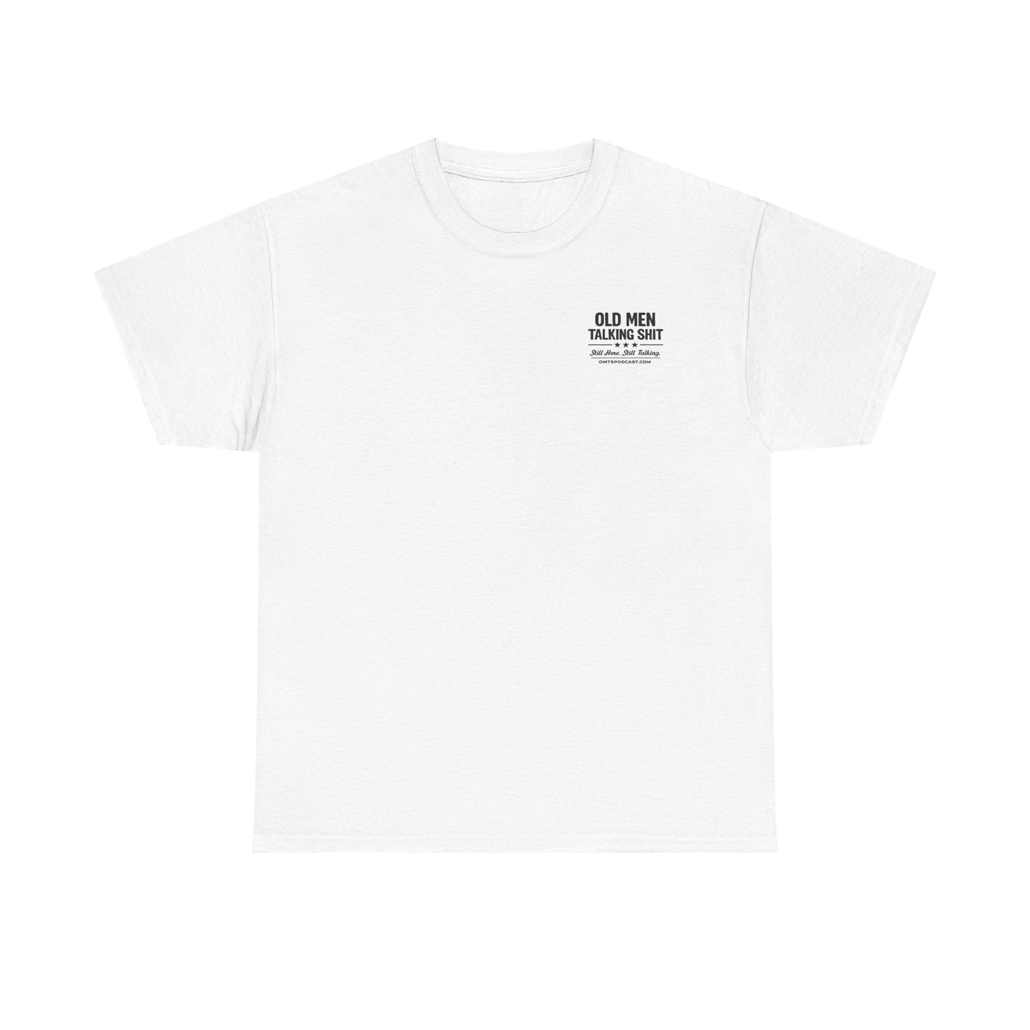 T-Shirt — "Old Men Talking Shit: No Filter No Apologies" Graphic Tee