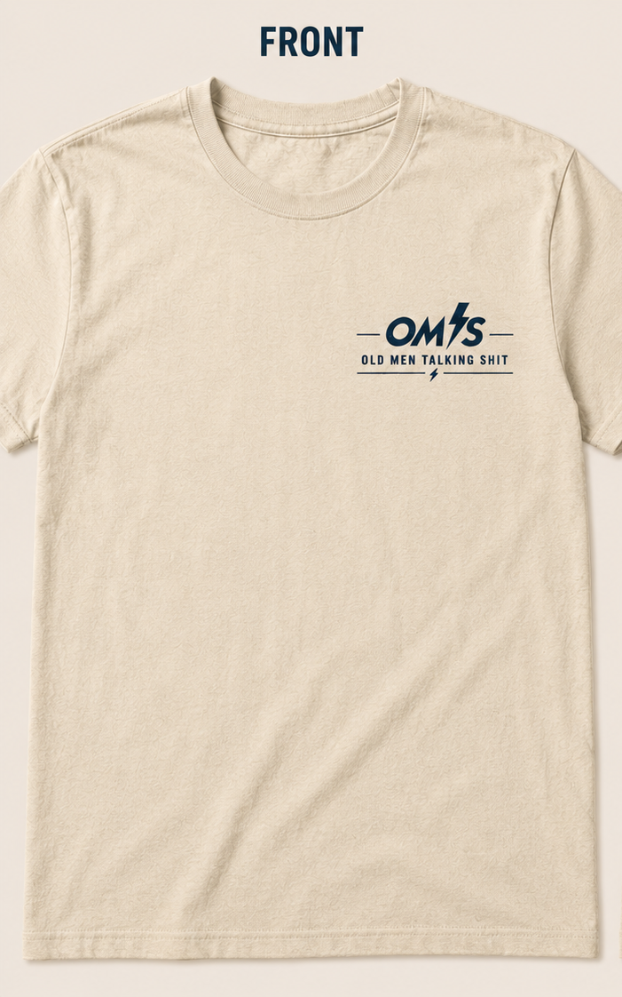 We Support Old Men Playing Music T-Shirt — Vintage Band Tee