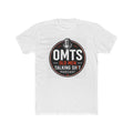 OMTS "Old Men Talking Sh!t" Podcast Tee – Retro Microphone Logo Cotton Shirt