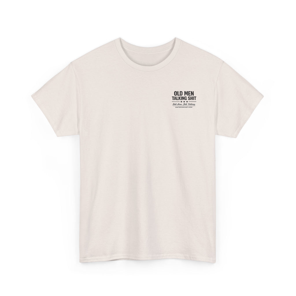 T-Shirt — "Old Men Talking Shit: No Filter No Apologies" Graphic Tee