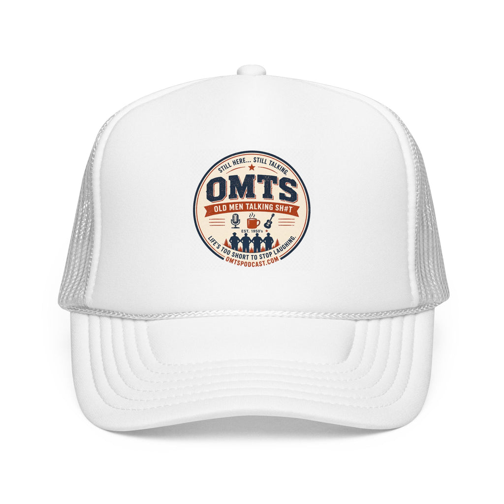 Trucker Hat — OMTS Vintage Campfire Badge Cap