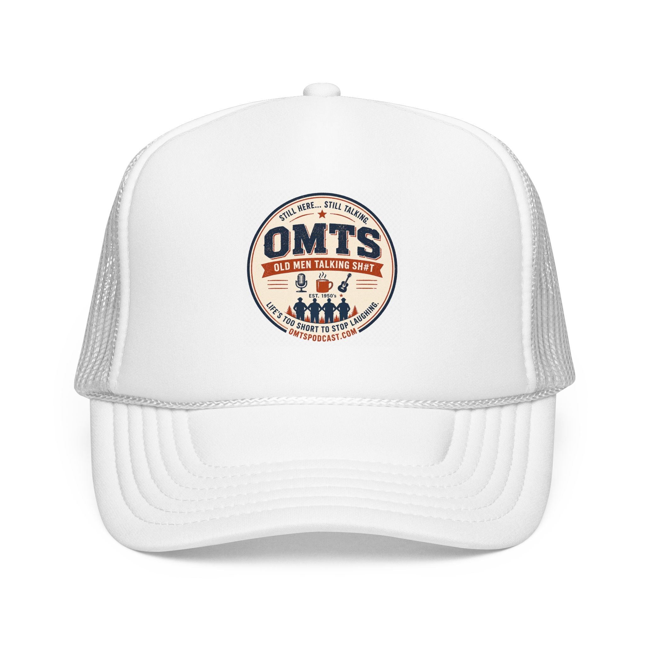 Trucker Hat — OMTS Vintage Campfire Badge Cap